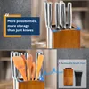 Magnetischer Messerblock ohne Messer 360° drehbar Magnet Produktbild-Vorschau 4