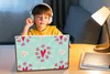 MuchoWow® Laptop Aufkleber Sticker Cover Herzen - Muster - Produktbild-Vorschau 3