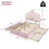 okwish Čalouněná postel s výsuvnou přistýlkou ​​140x200 2 Náhled obrázku produktu 7