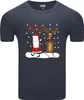 Diarbo Herren Weihnachts-T-Shirt Weihnachtsgeschenk Produktbild-Vorschau 1