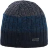 Eisglut Strickmütze Griffina XL aus Wolle mit Fleece-Innenband in blau