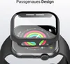 A close-up view of a smartwatch with a protective case being shown. Produktbild-Vorschau