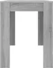 vidaXL Tavolo da pranzo grigio Sonoma 120x60x76 cm Anteprima dell’immagine prodotto 5