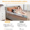 COSTWAY 175cm Tissu Oxford Barrière de lit bébé avec Voir les images du produit 6