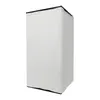 A freestanding changing room with a white fabric curtain. Produktbild-Vorschau