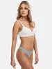 Tazzio Damen String 3er-Pack F933 (Anthrazit, M) Produktbild-Vorschau 4