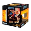 The image shows the cardboard packaging for a One Piece themed magic mug. Anteprima dell’immagine prodotto