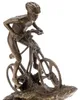 Bronze Skulptur Mountainbike 25cm Biker Radsport Fahrrad Produktbild-Vorschau 5