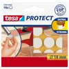 tesa 57892-00000-01 Ochranné plstené klzáky, biele, Náhľad obrázku produktu 1