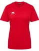 Hummel Authentic Co T-Shirt Damen, rot, L Produktbild-Vorschau 3
