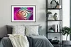 MuchoWow® MuchoWow® Gerahmtes Poster Abstrakter Hintergrund Produktbild-Vorschau 2