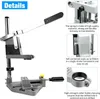 Bohrständer mit Schraubstock – 60mm Bohrtiefe, 43mm Produktbild-Vorschau 2
