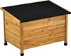 Hundehütte aus Holz "Max" – 85 x 57 x 58 cm – Braun Produktbild-Vorschau 5
