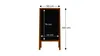 A diagram showing the dimensions of a blackboard stand. Podgląd zdjęcia produktu