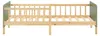 Cadre de lit 90x200 cm Lit enfant Vert Lit en bois Pin Voir les images du produit 11