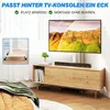 5Rcom TV-Ständer mit Rollen und Holzablage Geeignet für Produktbild-Vorschau 4