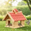 Mucola Vogelhaus Vogelfutterhaus Holz Vogelvilla Produktbild-Vorschau 9