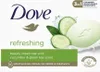 Dove Erfrischende Seife Bar Gurke &/ Grüner Tee Duft, 90g Produktbild-Vorschau 1