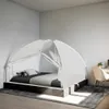 vidaXL Moskytiéra Mongolský stan 220 Mesh White 200x180x135 Náhľad obrázku produktu 2