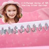 4 Paar Silber 925 Mädchen Kinder Creolen Set Zirkonia Herz Produktbild-Vorschau 4