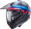 Přilba Caberg Tourmax X Sarabe, šedomodrá, L (59/60) Náhled obrázku produktu 1