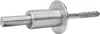 Rundstabhalter mit Rundstab 50 mm Edelstahl V4A Ø 10 mm Produktbild-Vorschau 1