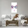 Bild auf Leinwand - Leinwandbild - Gläser Augapfel weiblich Produktbild-Vorschau 6