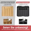 Aujen Besteckkasten für Schubladen -Abnehmbar Produktbild-Vorschau 4