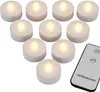 Monzana Candele LED 10 pz senza fiamma telecomando 37mm Anteprima dell’immagine prodotto 7