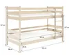 Masseno Etagenbett SIMBA 80x160 cm mit Rausfallschutz, Produktbild-Vorschau 3