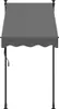 vidaXL Tenda retrattile antracite 100x150 cm in tessuto e Anteprima dell’immagine prodotto 3