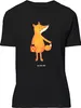 Mr. & Mrs. Panda Größe M T-Shirt Fuchs Laterne - Schwarz - Produktbild-Vorschau 1