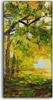 Wanduhr Bürouhr Leinwand Bild Geräuschlos Kunstdruck 30x60 Produktbild-Vorschau 1