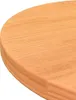 vidaXL Tischplatte Rund Wachsbraun Ø40x2,5 cm Massivholz Produktbild-Vorschau 6