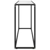 Konsolentisch Weiß 120x35x75 cm Hartglas Produktbild-Vorschau 3