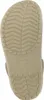 The sole of a beige Crocs shoe is shown against a white background. Produktbild-Vorschau