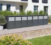 Westmann Tonus 7 Metall Mülltonnenbox 7er 7x240 L Anthrazit Produktbild-Vorschau 8
