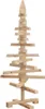 vidaXL Arbre de Noël en bois à décorer 90 cm Pin massif Voir les images du produit 1