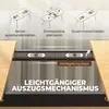 HOMCOM Esstisch Ausziehbar 160-200 x 80 cm Esszimmertisch Produktbild-Vorschau 5