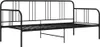 Divano letto struttura letto in metallo nero 90x200 cm Anteprima dell’immagine prodotto 1