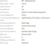 A list of specifications for a fishing rod. Náhled obrázku produktu