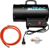 Wiltec Gasheizgebläse 15 kW, Gas Heizkanone mit 30 W Motor, Produktbild-Vorschau 1