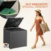 CASARIA® Auflagenbox 318L Polyrattan - Wetterfeste Garten Produktbild-Vorschau 9