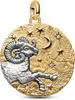 Pandora Aries Zodiac Oversized Medallion 764997C01 Charm Produktbild-Vorschau 1