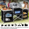 LARS360 Armoire de camping 174 x 46 x 110 cm Cuisine de Voir les images du produit 3
