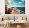 MuchoWow® - Leinwandbilder - Boot - Wasser - Meer - Segeln Produktbild-Vorschau 6
