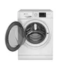 A front view of a white Bauknecht washing machine with the door open. Produktbild-Vorschau