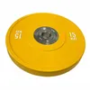 Hantelscheibe 15 kg Bumper PRO Gelb – Olympische Produktbild-Vorschau 2