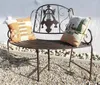 DanDiBo Gartenbank Metall Halbrund 130838 Gartenbank Produktbild-Vorschau 5
