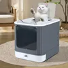 Katzenklo mit Deckel Katzentoilette Katzenklo geschlossen Produktbild-Vorschau 1